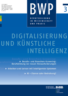Coverbild: Which role do education and training play in the digital transformation process?