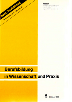 Coverbild: "Ausbilderförderung" - Ansätze zu einem Konzept für eine Implementation von Innovationen