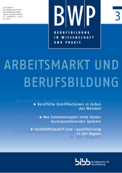 Coverbild: Arbeitsmarkt und Berufsbildung – nicht immer korrespondierende Systeme