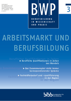 Coverbild: Literaturauswahl zum Themenschwerpunkt "Arbeitsmarkt und Berufsbildung"