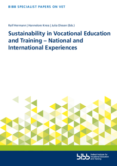 Coverbild: Sustainability in Vocational Education Training – national and international experiences