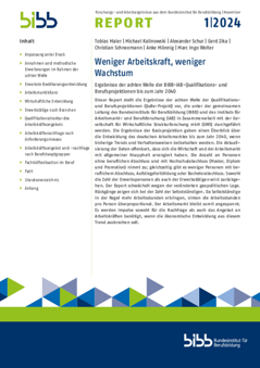 Coverbild: Weniger Arbeitskraft, weniger Wachstum