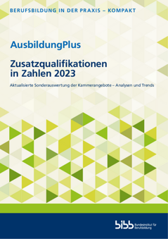 Coverbild: Ausbildung Plus – Zusatzqualifikationen in Zahlen 2023