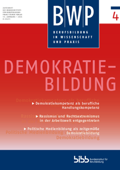 Coverbild: Demokratiebildung – Was kann die Berufsausbildung beitragen?