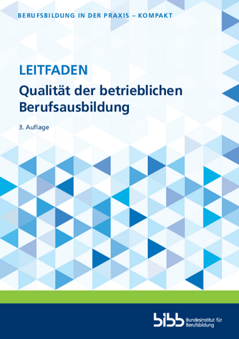 Coverbild: Leitfaden – Qualität der betrieblichen Berufsausbildung