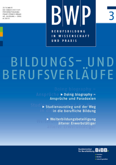 Coverbild: Higher education doubters and their view of vocational education and training