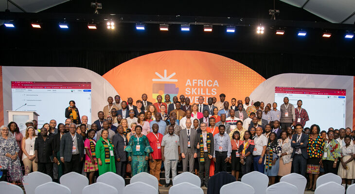 Participants in Africa Skills Week