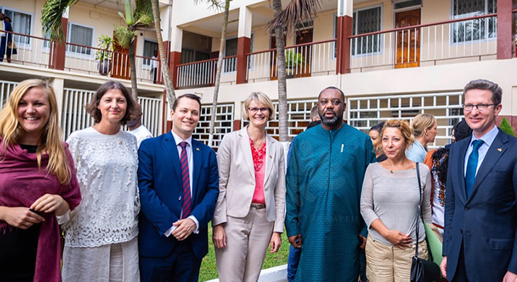 iMOVE begleitet Bundesministerin Karliczek auf Ghana-Reise